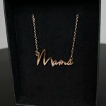 Rose Gold Mama Necklace
